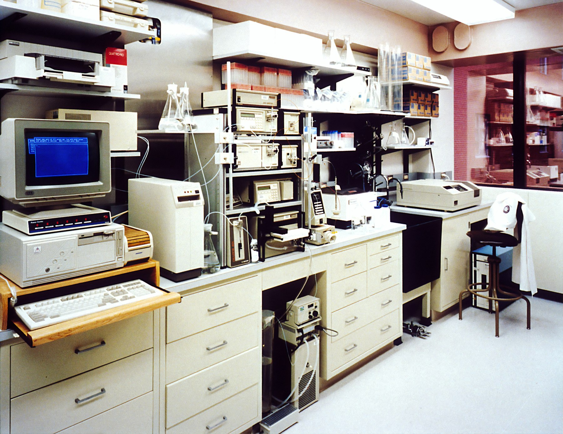 Laboratory floor plan